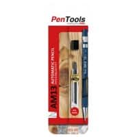 Pentel Mechanical Pencil HB Black with 8 Refill Leads