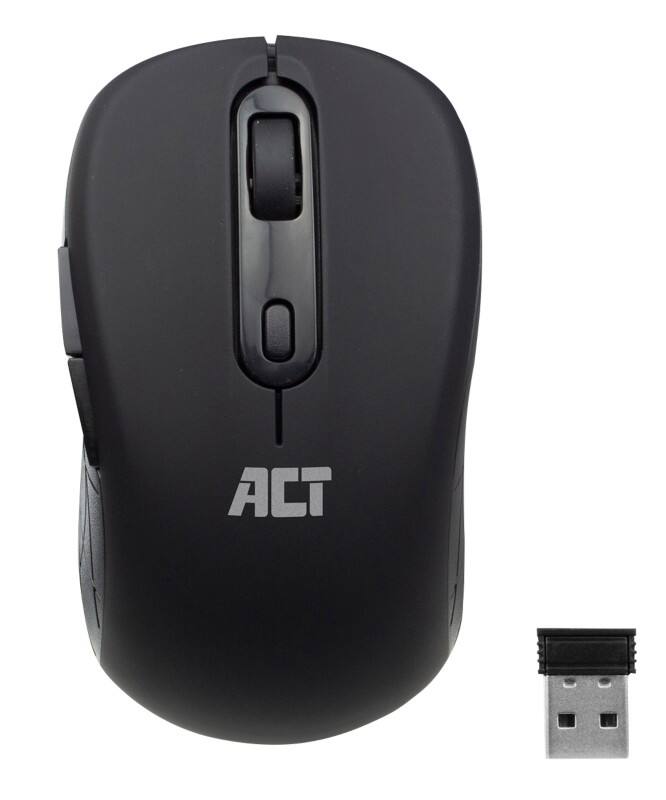 ACT Wireless Mouse AC5125 With USB Black