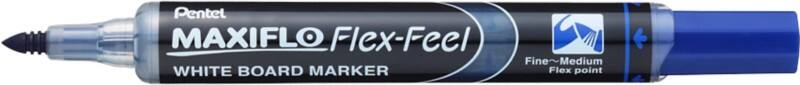Pentel Maxiflo FlexFeel Whiteboard Marker Blue Fine Bullet  -