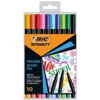 BIC Fineliners CEL1011727 Multicolour 0.8mm Pack 10