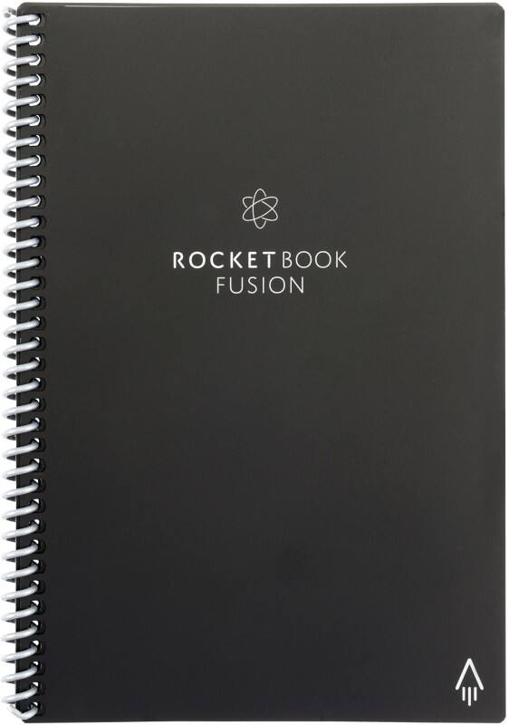 RocketBook A5 Notebook EVRF-E-RC-A-FR Dotted Not Perforated 42 Pages Black