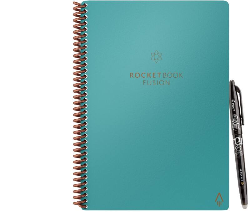 RocketBook A5 Notebook EVRF-E-RC-CCE-FR Dotted Not Perforated 42 Pages Neptune Teal