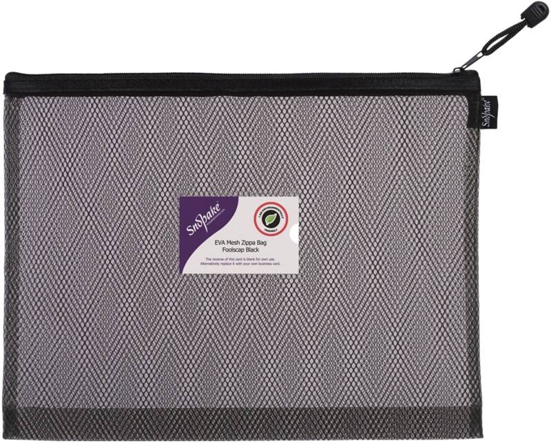 Snopake Zip Lock Bag 15881 Zip EVA (Ethylene-Vinyl Acetate) 39 (W)3 (D)27.5 (H) cm Black 3
