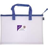 Snopake Zip Lock Bag 15875 A3 Zip EVA (Ethylene-Vinyl Acetate) 48 (W) x 1 (D) x 35 (H) cm Blue