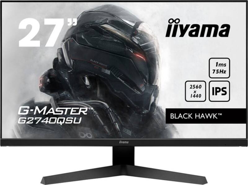 iiyama IPS Monitor G2740QSU-B1 Black 1