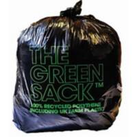 Green Sack Refuse Sack 10 L Black Plastic Pack of 200