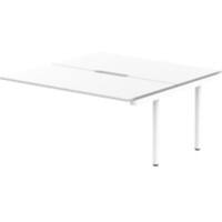 dynamic Computer Desk Evolve Plus BXT16WHTW White 1600 mm x 1600 mm x 730 mm