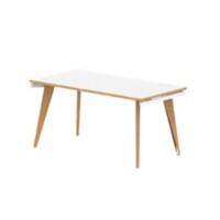 dynamic Oslo Bench Desk Rectangular White 4 Feet 1,600 (W) x 800 (D) x 750 (H) mm MFC (Melamine Faced Chipboard)