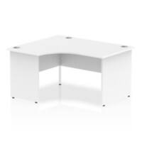 Dynamic Left-hand Desk Impulse ICDLP14WHT White 1400 mm (W) x 800 mm (D) x 730 mm (H)