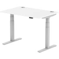dynamic Height Adjustable Desk Air HASCP128SWHT White 1200 mm x 800 mm x 660 - 1310 mm