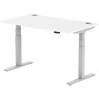 dynamic Height Adjustable Desk Air HASCP148SWHT White 1400 mm x 800 mm x 660 - 1310 mm