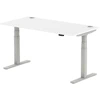 dynamic Height Adjustable Desk Air HASCP168SWHT White 1600 mm x 800 mm x 660 - 1310 mm