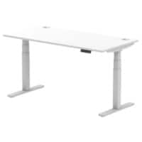 dynamic Height Adjustable Desk Air HASCP168SWHT White 1600 mm x 800 mm x 660 - 1310 mm