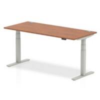 dynamic Air Height Adjustable Sit Stand Desk Rectangular Walnut T-Foot 1,800 (W) x 800 (D) x 665 (H) mm MFC (Melamine Faced Chipboard)
