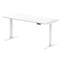 dynamic Height Adjustable Desk Air HASCP188WWHT White 1800 mm x 800 mm x 660 - 1310 mm