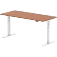 dynamic Height Adjustable Desk Air HASCP188WWNT Walnut 1800 mm x 800 mm x 660 - 1310 mm