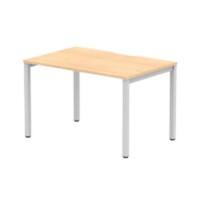 dynamic Evolve Plus Bench Desk Rectangular Maple H-Frame 1,200 (W) x 800 (D) x 750 (H) mm MFC (Melamine Faced Chipboard)