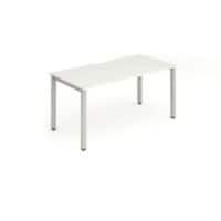 dynamic Evolve Plus Bench Desk Rectangular White H-Frame 1,400 (W) x 800 (D) x 750 (H) mm MFC (Melamine Faced Chipboard)