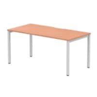 dynamic Evolve Plus Bench Desk Rectangular Beech H-Frame 1,600 (W) x 800 (D) x 750 (H) mm MFC (Melamine Faced Chipboard)