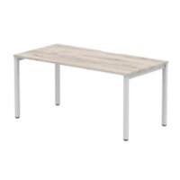 dynamic Ergonomic Desk Evolve BS16GRYS Grey Oak 1600 mm x 800 mm x 730 mm