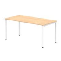 dynamic Evolve Plus Bench Desk Rectangular Maple H-Frame 1,600 (W) x 800 (D) x 750 (H) mm MFC (Melamine Faced Chipboard)