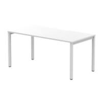 dynamic Evolve Plus Bench Desk Rectangular White H-Frame 1,600 (W) x 800 (D) x 750 (H) mm MFC (Melamine Faced Chipboard)