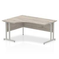 dynamic Ergonomic Desk Impulse MICDLC16GRY Grey Oak 1600 mm x 800 mm x 730 mm