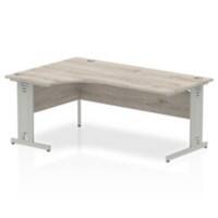 dynamic Ergonomic Desk Impulse MICDLW18GRY Grey Oak 1800 mm x 800 mm x 730 mm