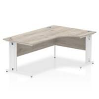 dynamic Ergonomic Desk Impulse MICDRW16WGRY Grey Oak 1600 mm x 800 mm x 730 mm