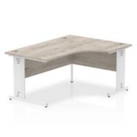 dynamic Ergonomic Desk Impulse MICDRW18WGRY Grey Oak 1800 mm x 800 mm x 730 mm