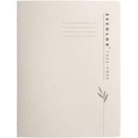 Djois Tree-Free Clip File Cream A4+ Cardboard 225 gsm 250 x 310 mm Pack of 10