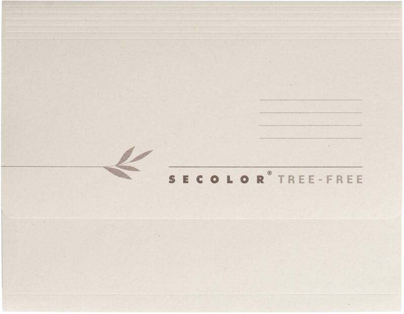 Djois Secolor Tree-Free Expanding File 3823811 Folio Cardboard 23 (W) x 34.8 (H) cm Cream Pack of 10