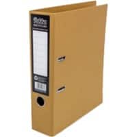 Pukka Kraft Lever Arch File A4 70 mm Brown 2 Rings RF-9483 Cardboard, PP (Polypropylene) Smooth