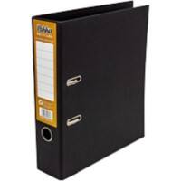 Pukka Kraft Lever Arch File A4 70 mm Black 2 Rings RF-9482 Cardboard, PP (Polypropylene) Smooth