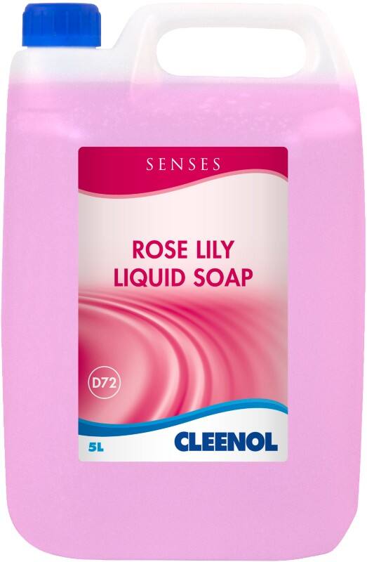 Cleenol Rose Lily Liquid Hand Soap 72873 5L