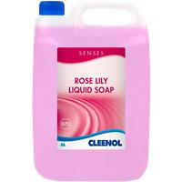 Cleenol Rose Lily Liquid Hand Soap 72873 5L