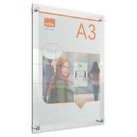 Nobo Premium Plus A3 Display Frame 1915590 34.8 (W) x 2.4 (D) x 47.1 (H) cm