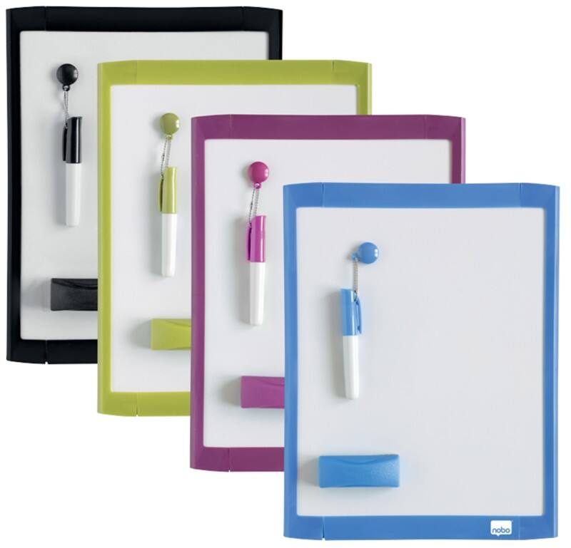 Nobo Mini Whiteboard Magnetic Lacquered Steel Single Sided 21.6 (W) x 28 (H) cm