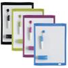 Nobo Mini Wall Mountable Magnetic Whiteboard 1903816 Lacquered Steel Assorted Coloured Frame 216 x 280 mm White