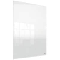 Nobo Mini Desktop or Wall Mountable Whiteboard 1915618 Acrylic Frameless Transparent 45 x 60 cm