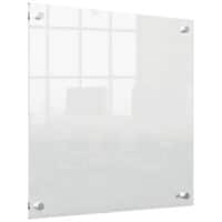 Nobo Mini Wall Mountable Whiteboard 1915620 Acrylic Frameless 450 x 450 mm Transparent