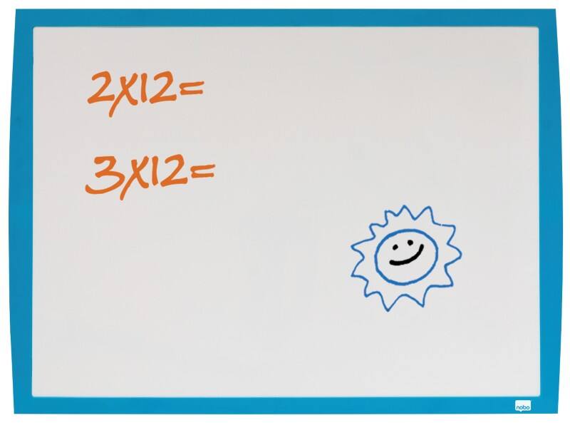 Nobo Small Whiteboard Magnetic Lacquered Steel Single Sided 58.5 (W) x 43 (H) cm