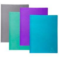 Exacompta Display Books A4 Assorted 240 x 330 mm Coated Card Pack of 4