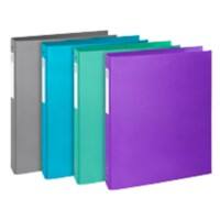 Exacompta Ring Binder 4 30 Coated Card A4 Assorted