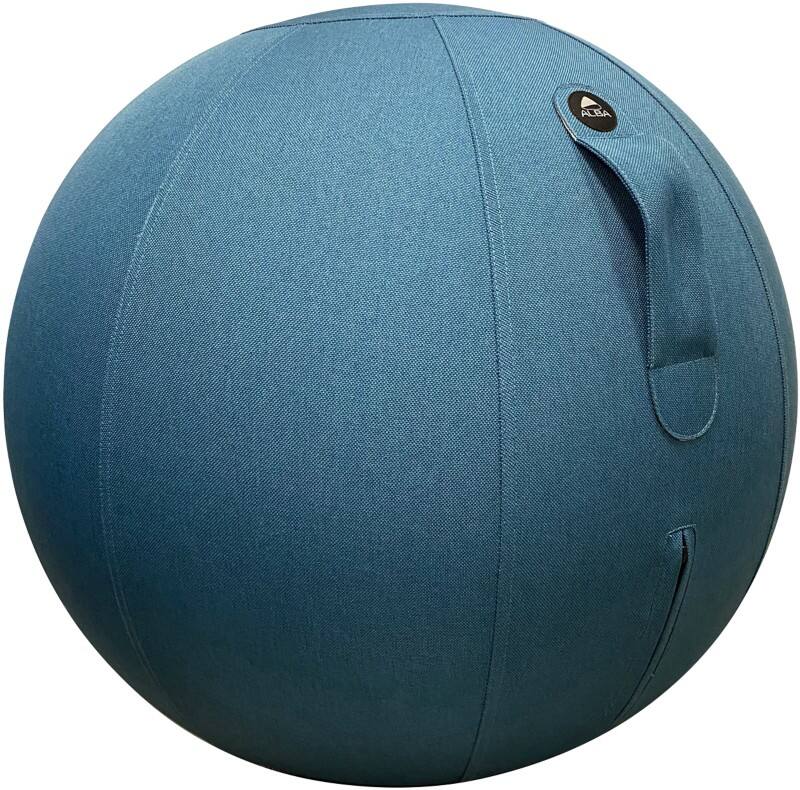Alba Ergoball Ergonomic Sitting Ball Fabric Blue 120 kg MHBALL B 65 mm x 65 mm