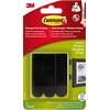 Command Adhesive Strips Black 17201BLK Pack of 4