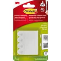 Command Adhesive Strips White 17203 Pack of 4