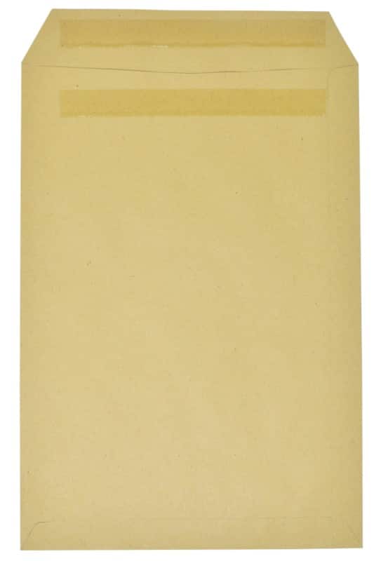 Bong Envelopes Plain C4 Brown 90 gsm Pack of 250