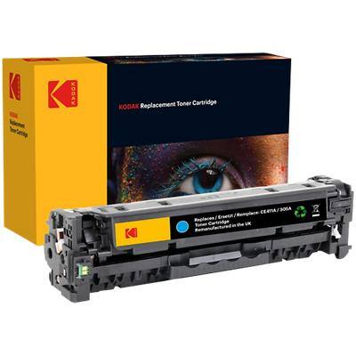 Kodak 305A Compatible with HP Toner Cartridge CE411A Cyan