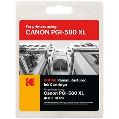 Kodak PGI-580XL Compatible with Canon Ink Cartridge Black 22 ml